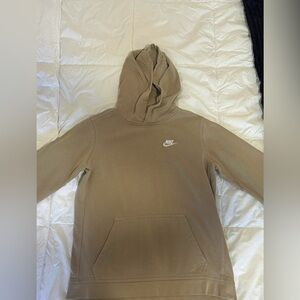 Nike tan hoodie